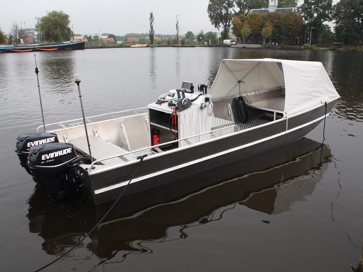 AluminiumJon.nl - Jon 622 - Aluminium (werk)boot van 6 meter AluminiumJon.nl - Jon 622 - Aluminium (werk)boot van 6 meter