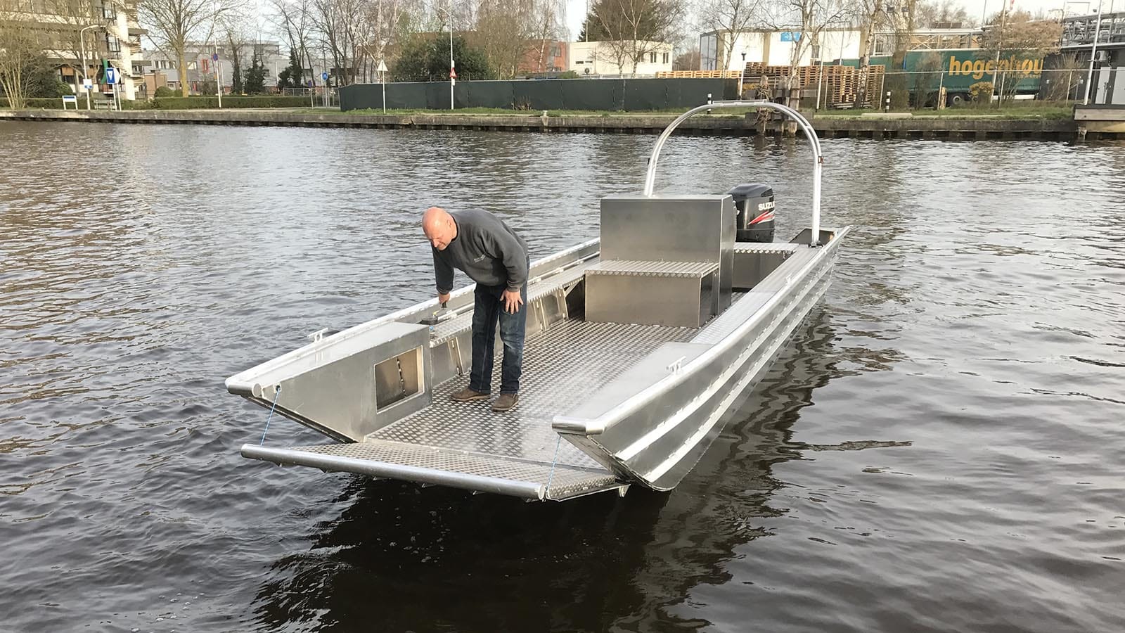 AluminiumJon.nl-Landing Craft 8 meter-Aluminium workboat a.o. suitable for port services