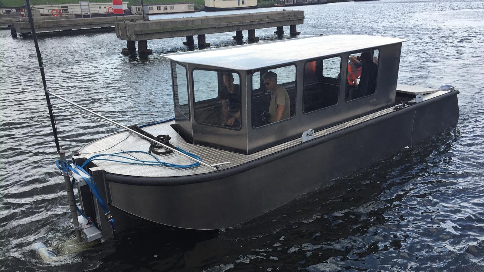 AluminiumJon.nl - Scuba 800 - Aluminium werkboot met ruime kajuit