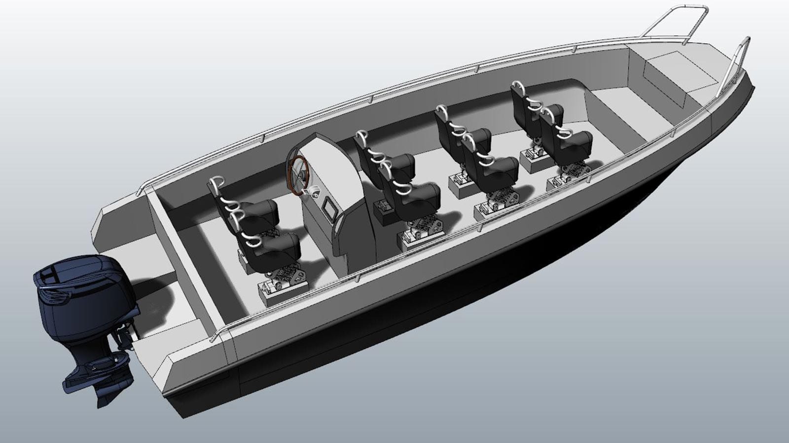 AluminiumJon.nl-BS 600 tender-Standard & Heavy Duty-Aluminium Boats